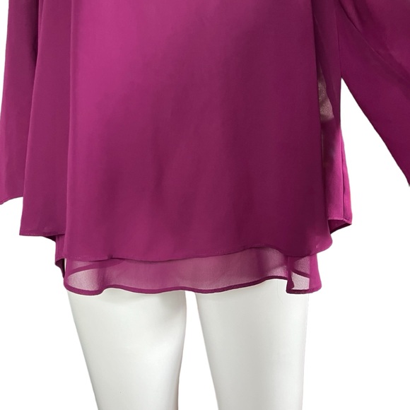 Jennifer Lopez - Womens Slightly Sheer Blouse Sz. Sm/Md - Picture 3 of 8